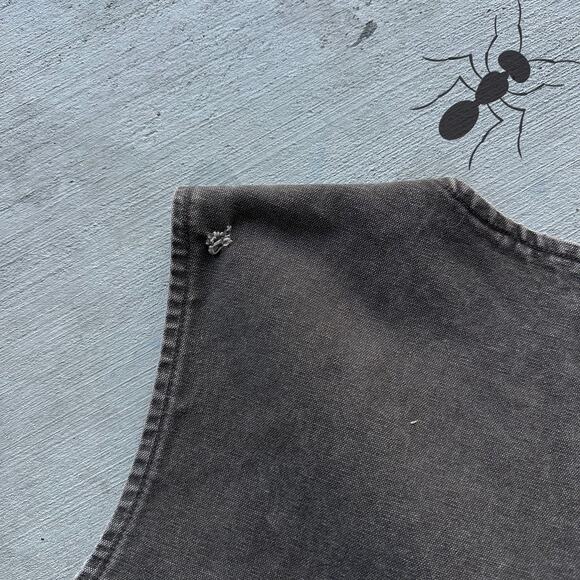 Vintage Y2K Carhartt V13 TMB brown work wear vest - Picture 5 of 5